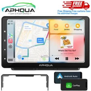 Aphqua Newest Car Stereo Wireless Apple Carplay Android Auto 7In LED Touchscreen - Picture 1 of 10