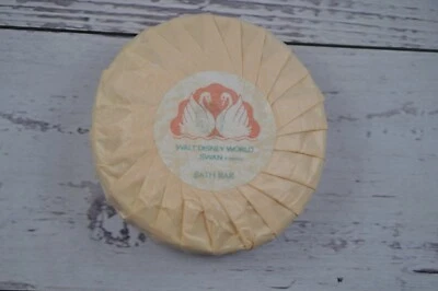 Vintage Walt Disney World SWAN Hotel Round Soap Bath Bar  - Image 1 of 3