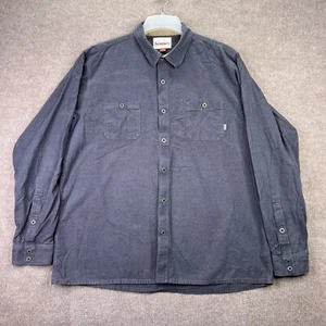 Simms Shirt Mens 2XL Gray Light Flannel Button Up Long Sleeve Fishing Outdoor - Picture 1 of 10