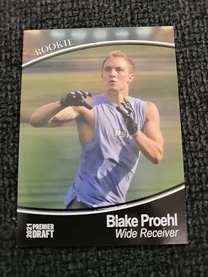 2021 Sage Premier Draft #100 BLAKE PROEHL East Carolina Pirates American Idol - Image 1 of 2