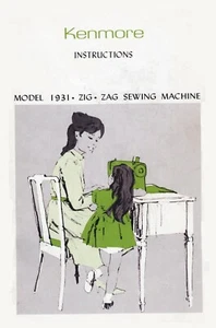 KENMORE 1931, 158.19310, 158.19311 INSTRUCTION / Operating Manual on CD or DWNLD - Picture 1 of 6