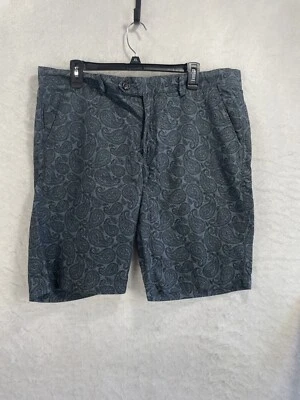 Pantalones Cortos Robert Graham Para Hombre 36 Algodón Paisley Calce Clásico Foto 1 de 4