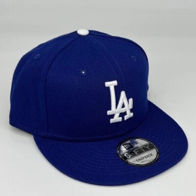 Los Angeles Dodgers 9FIFTY Adjustable Snapback New Era Cap - Blue - NWT - Image 1 of 4