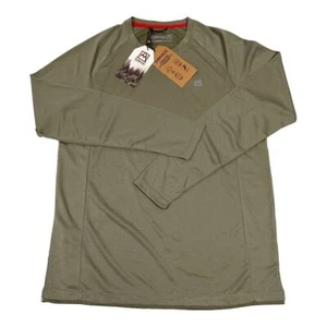 Avalanche Outdoor Supply Co Mens Size M Hiking Relaxed Fit Green Shirt NWT $68 - Picture 1 of 13