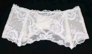 Corsé Victoria's Secret Dream Angels M/l nuevo sin etiquetas encaje blanco roto - Imagen 1 de 4