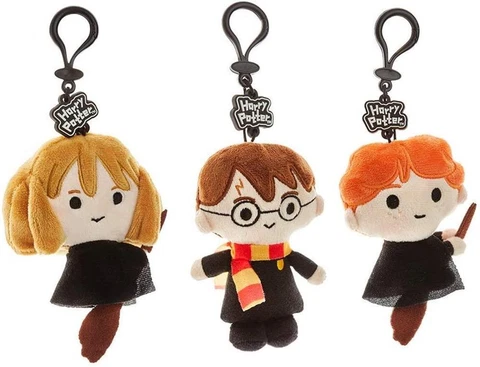 Plush Harry Potter Keychains Set Ron Weasley Hermione Granger Collectible P.M.I Cover