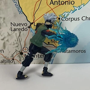 SHIPS SAME DAY 2002 MK Japanese Anime 2.75" Naruto Action Figure Kakashi - Picture 1 of 4