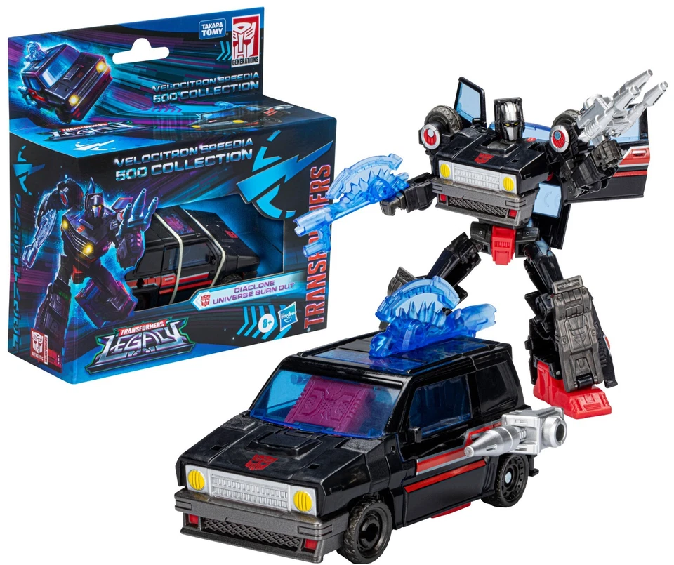 Transformers Legacy Velocitron Speedia 500 Collection Deluxe Burn Out Walmart - Image 1 of 4