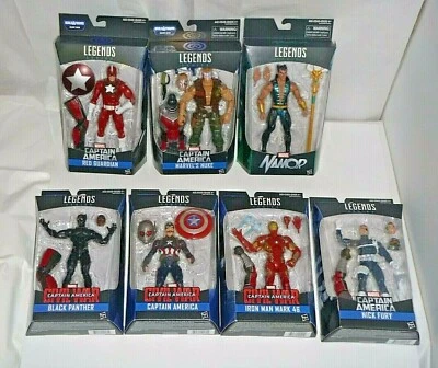 MARVEL LEGENDS BUILD A FIGURE GIANT MAN BLACK PANTHER IRON MAN NUKE NICK FURY  - Image 1 of 4