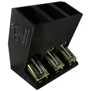 9V Battery Dispenser Storage : The Perfect Solution for Your Workspace - Picture 1 of 4