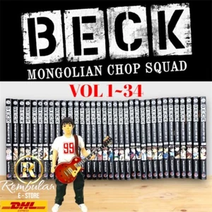 BECK Mongolian Chop Squad Manga Vol.1-34 JUEGO SUELTO/COMPLETO Cómics Inglés NUEVO - Imagen 1 de 10