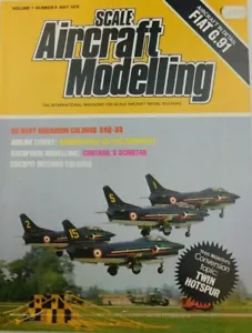 Scale Aircraft Modelling MAY 79 Fiat G.91 Twin Hotspur Airplane Vintage Magazine - Picture 1 of 7