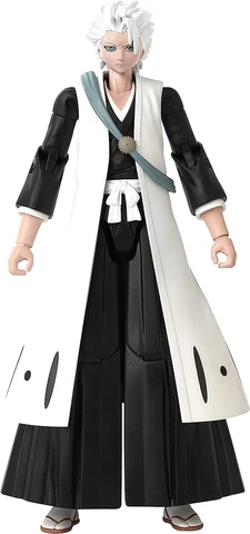 Bandai, Bleach, ANIME HEROES, Toshiro Hitsugaya, 6.5" Action Figure Cover