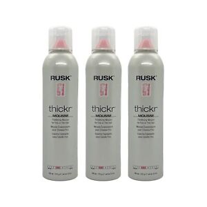 Rusk Thickr Thickening Mousse 8.8 Oz (Pack of 3)