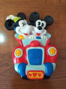 Disney Wall Decor - Minnie and Mickey Red Car - Vintage - Picture 1 of 2