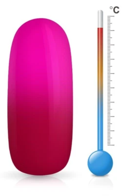 Jolifin LAVENI Shellac Gellack - Thermo red sunrise 12ml UV/LED - Bild 1 von 4