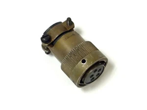 ITT CANNON KPT06F14-5S CIRCULAR MIL SPEC AIRCRAFT CONNECTOR 5 POS SOCKET - Picture 1 of 8