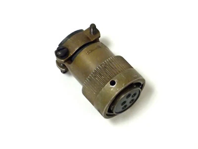 ITT CANNON KPT06F14-5S CIRCULAR MIL SPEC AIRCRAFT CONNECTOR 5 POS SOCKET - Image 1 of 4