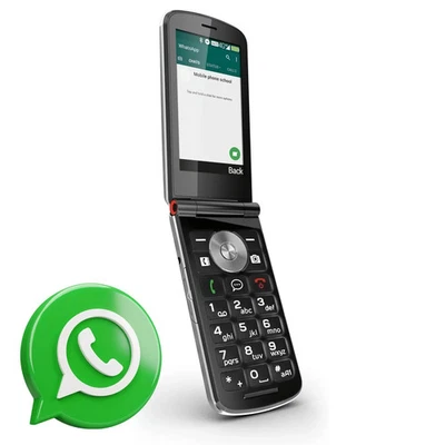 Tastenhandy mit WhatsApp & Internet Funktion Emporia TOUCHsmart.3 4G Klapphandy - Bild 1 von 4