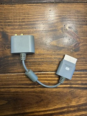 Official Microsoft Xbox 360 RCA Optical AV Audio Adapter Cable - Genuine OEM - Image 1 of 4