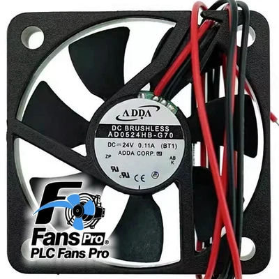 1PCS Brand New ADDA AD0524HB-G70 5010 DC24V 0.11A 5CM 2-Wire Cooling Fan - Image 1 of 3