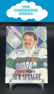 Jack Sprague 1997 Press Pass VIP Oil Slicks /100 #45 Hendrick Motorsports - Image 1 of 2