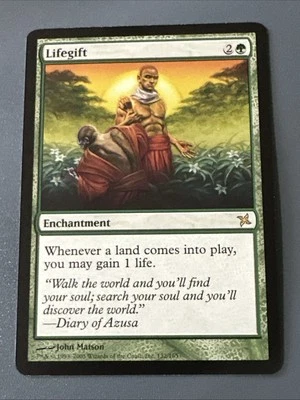 Lifegift X1 Betrayers Of Kamigawa NM Condition See Front/back Pics - Image 1 of 2