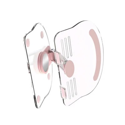 Soporte Acrílico Tableta Escritorio Plegable Base Giratoria 360° Soporte Transparente tt Foto 1 de 4