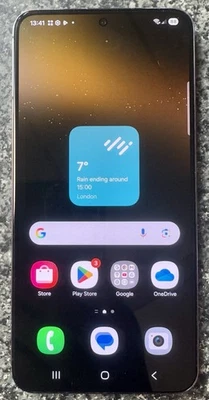 Samsung Galaxy S22 (SM-S901B/DS) 128GB Black (Unlocked) Fully Working (FreePost) - Image 1 of 4