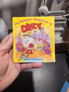 The Fantastic Adventures of Dizzy NES (Nintendo, 1992) NUR Karte und Handbuch - Bild 1 von 4