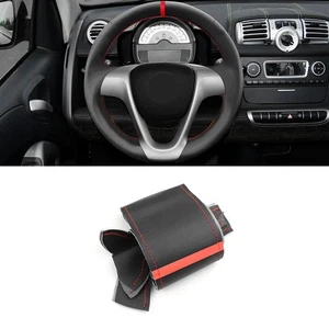DIY Lenkraddabdeckung für Smart Fortwo 2009-2013 Smart Forjeremy 2013 Red Bar - Bild 1 von 9