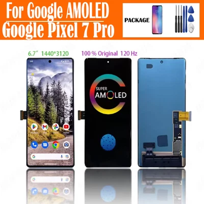 For Google Pixel 7 Pro Original AMOLED Screen Digitizer Assembly Repair Replacem - Image 1 of 4