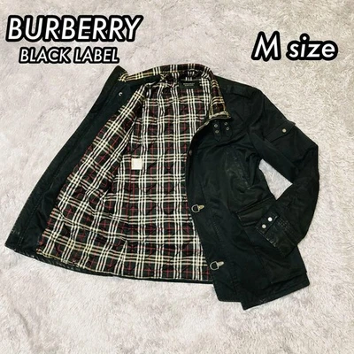 Hombres JP-talla M Chaqueta Burberry Etiqueta Negra Nylon Abrigo Accesorios Metal M JPN Origen Foto 1 de 4