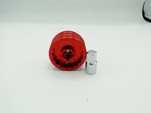 Wheels Mfg Double Sided Bottom Bracket Socket Red, 16x48.5mm/16x44mm - Picture 1 of 4