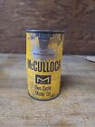 Vtg McCulloch High Performance Two Cycle Motor Oil Chainsaw Full Can 
