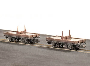 PECO KNR-39 Bolster Wagon (Pair) N Gauge - Picture 1 of 1
