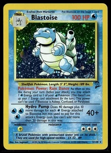 Blastoise 002/130 Base Set 2 Holo - Picture 1 of 2