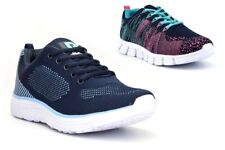 Womens Memory Foam Trainers Ladies Lightweight Trainers Lace Up Gym Running Size