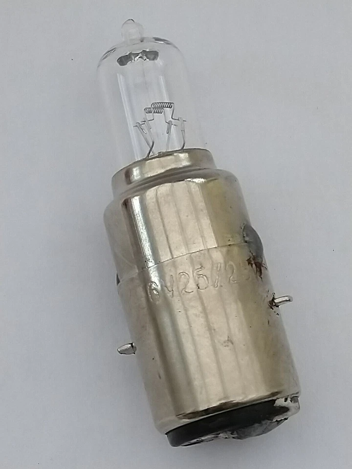 Vespa 6v 25/25w Halogen Headlight Bulb Vespa Rally Sprint, Smallframe, Lambretta - Image 1 of 1