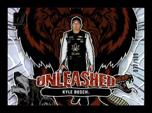5-05-25 PWE . 2024 donruss nascar #6 kyle busch UNLEASHED . HOLO /199 - Picture 1 of 2