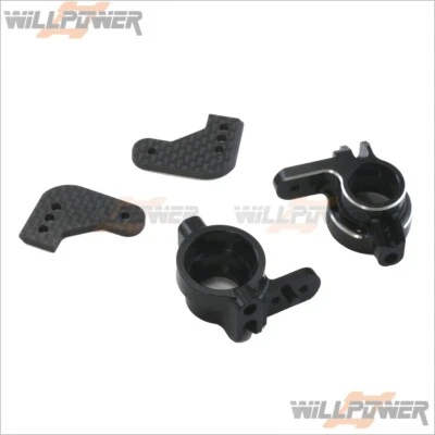 Steering Block Arm Set #X3S-33 (RC-WillPower) HongNor X3-GT/X3-GTe/X3 SABRE - Image 1 of 2