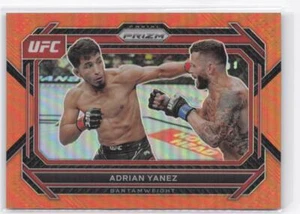 2023 Panini Prizm UFC Adrian Yanez #6 Orange Prizms #/99 - Picture 1 of 2