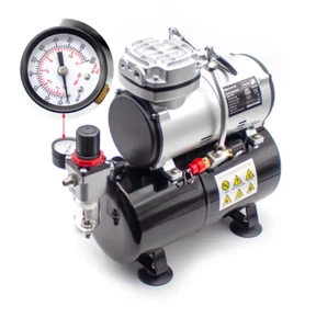 AS-186 Air Compressor Adjustable Household Mini Small Oil Free Air w - Picture 1 of 5