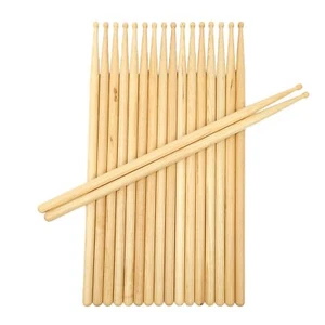 D'Addario Hickory Drumsticks 9 Pair 16" Hickory Wood 18 Sticks - Picture 1 of 5