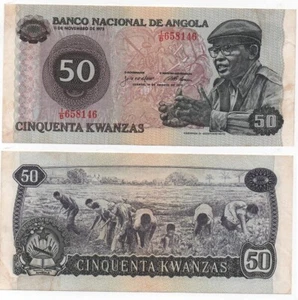Angola - 50 Kwanzas 1979 P. 114 XF Lemberg-Zp - Picture 1 of 1