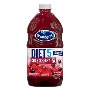 ® Diet Cran-Cherry® Cranberry Cherry Juice Drink, 64 Fl Oz Bottle (Pack of 1)
