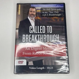 Called to Breakthrough: Urgent Message Rabbi Schneider (DVD) Brand New Sealed - Picture 1 of 2