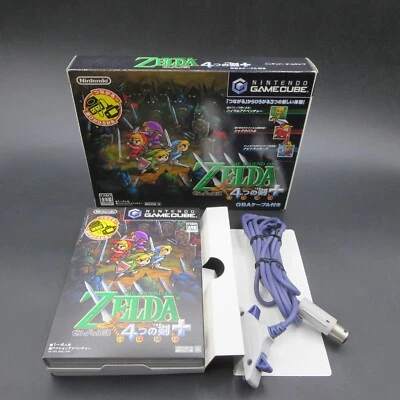 The Legend of Zelda The Four Swords GameCube with GBA Link Cable Japan Version - Image 1 of 4