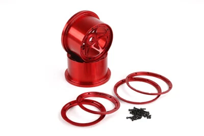 5B CNC Metal Integrated Rear Wheel Hub Kit for 1/5 HPI BAJA 5B - Image 1 of 4