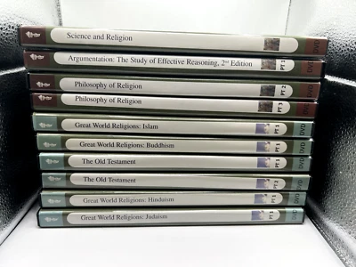 2003 The Great Courses Teaching Company Religion 20 DVD Set with 10 Guide Books - Image 1 of 4